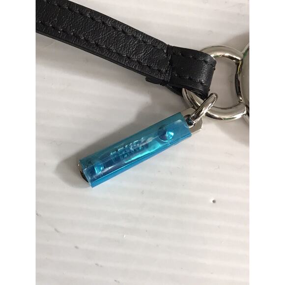 New FENDI Monster Black & Yellow Mirror Keychain - Picture 6 of 7